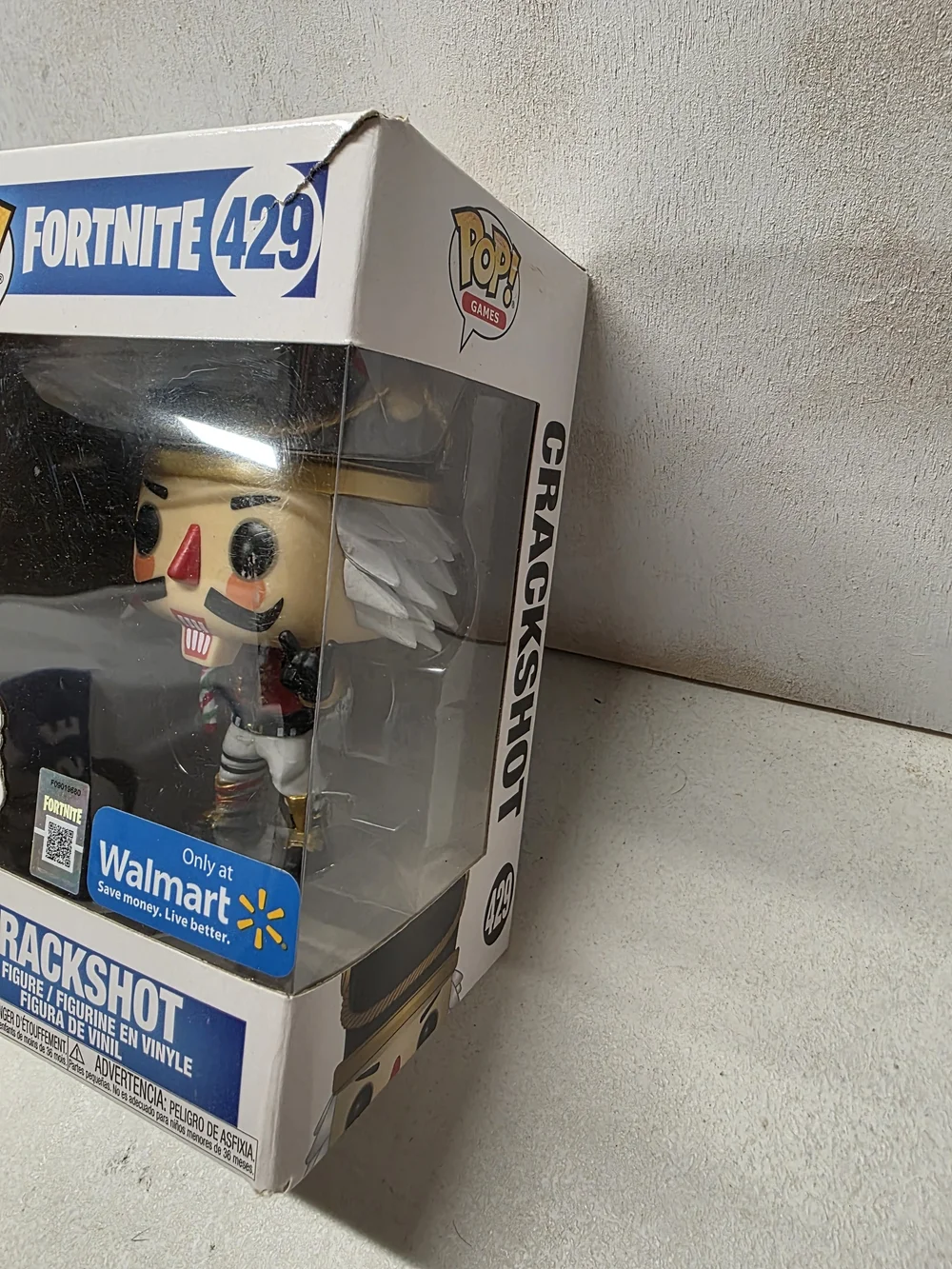 Funko Pop Fortnite Crackshot #429 Walmart Exclusive Vaulted 2018 Games